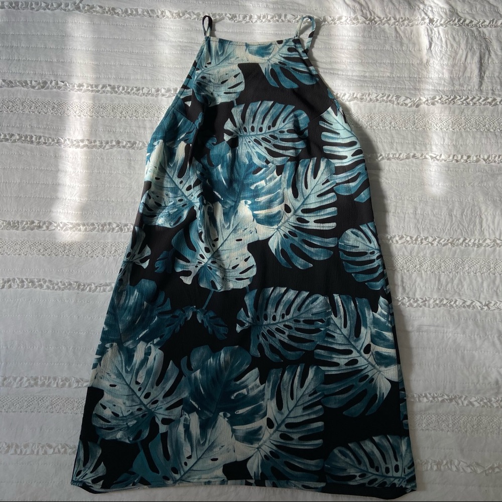 Show Me Your Mumu Monstera Print Dress